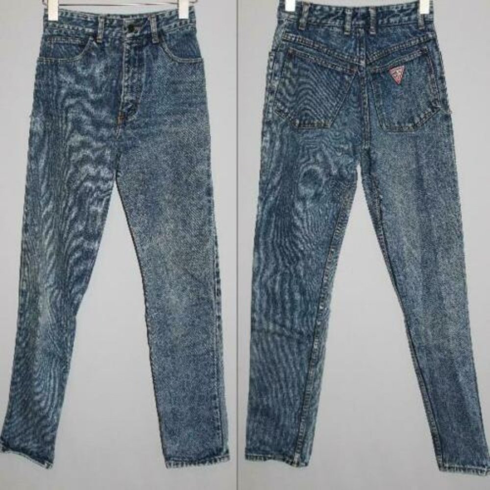 Vintage Guess  High Rise Tapered Jeans HW9692 - Picture 9 of 10